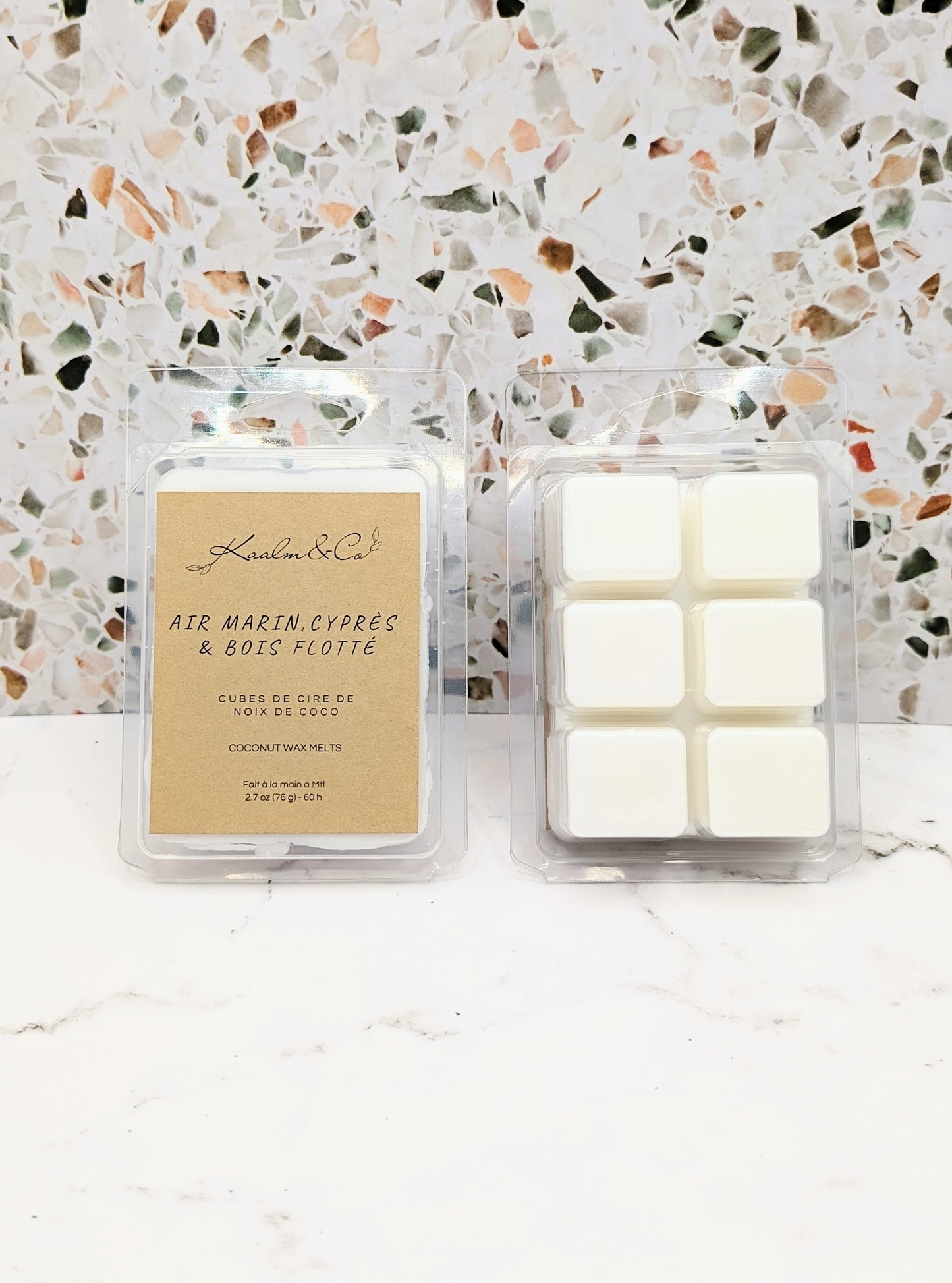 Cubes de cire - Air marin, cyprès et bois flotté
