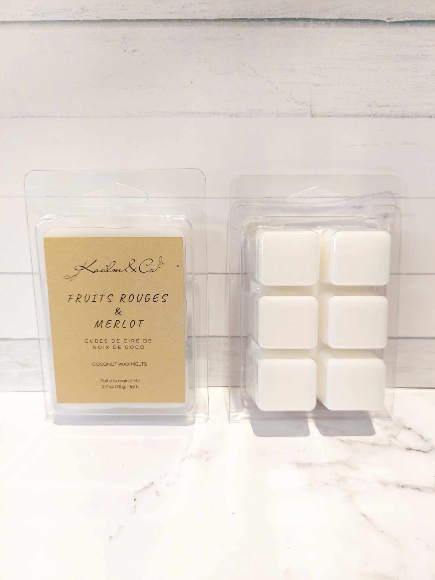 Cubes de cire - Fruits rouges et Merlot