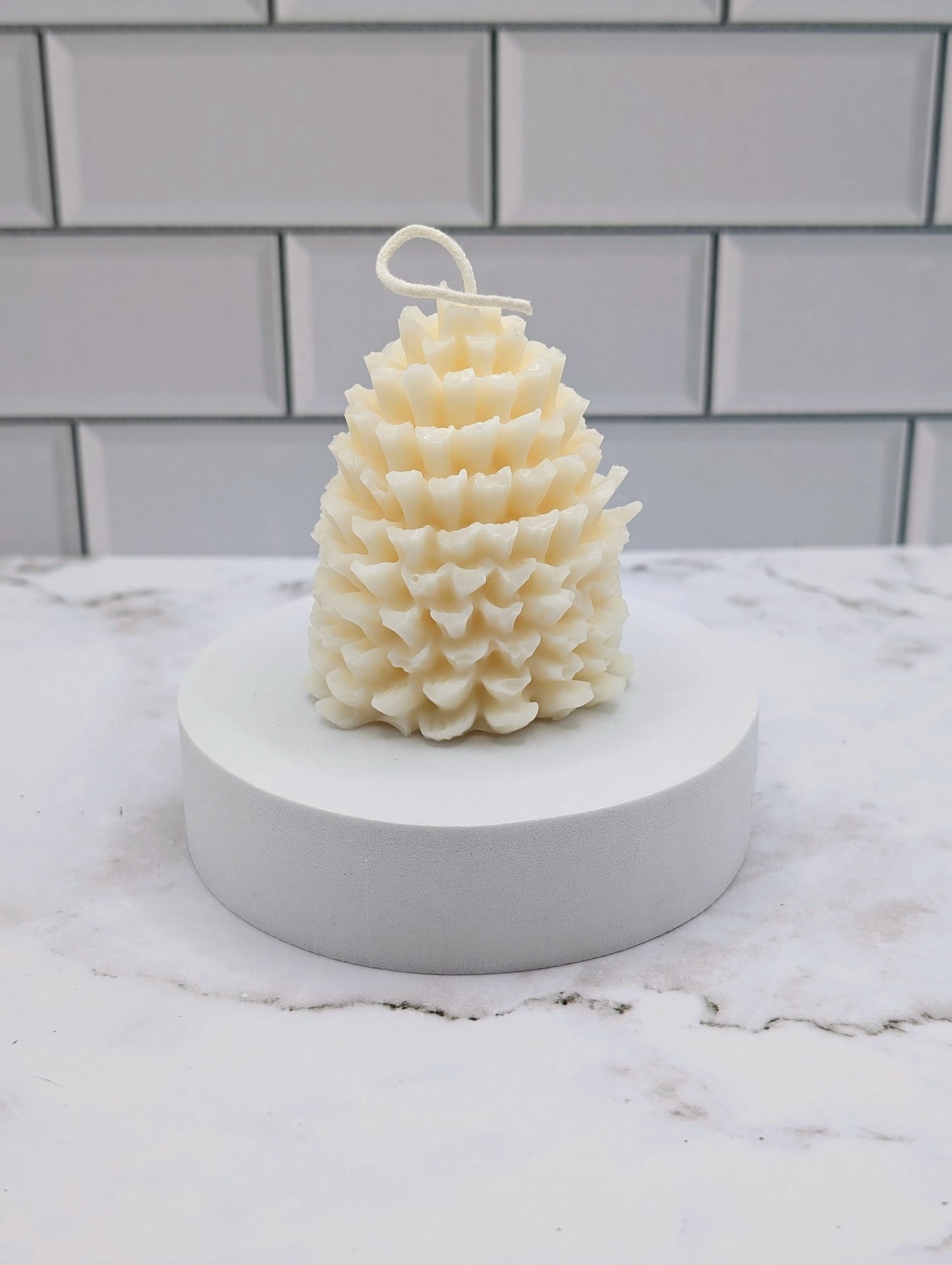 Bougie cocotte de pin