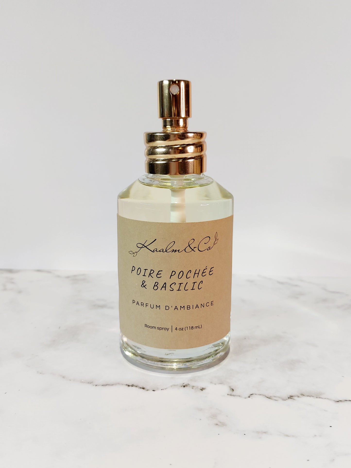Parfum d'ambiance - Poire pochée et Basilic