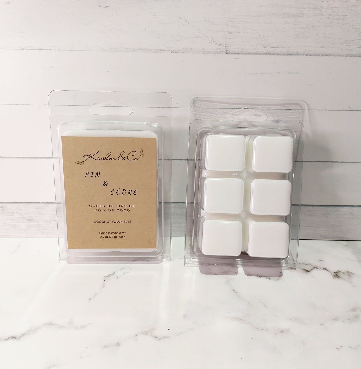 Cubes de cire - Pin et Cèdre