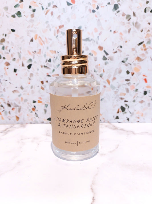 Room Spray - Champagne, Berries and Tangerines