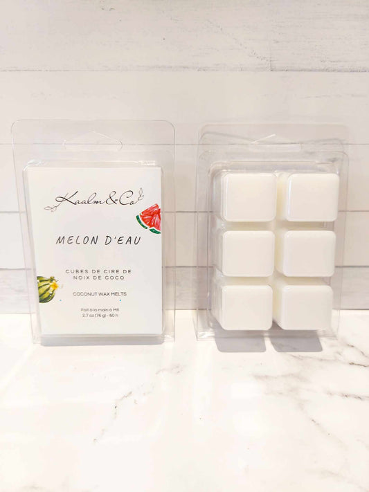 Cubes de cire - Melon d'eau