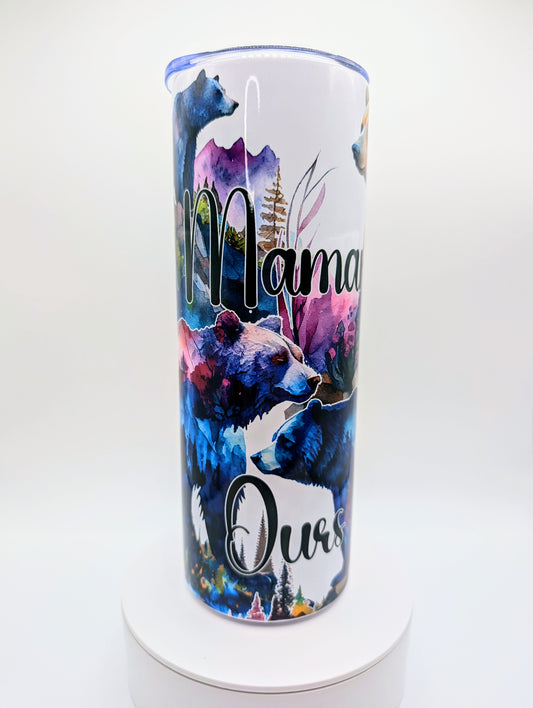 Tumbler 20 oz - Maman ours