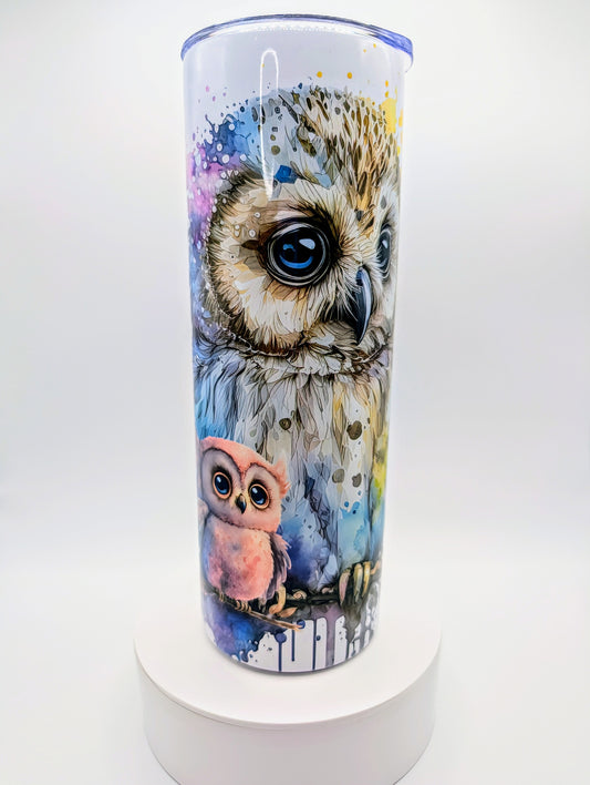 Tumbler 20 oz - Hiboux