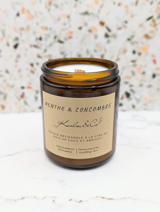 Bougie Menthe et Concombre