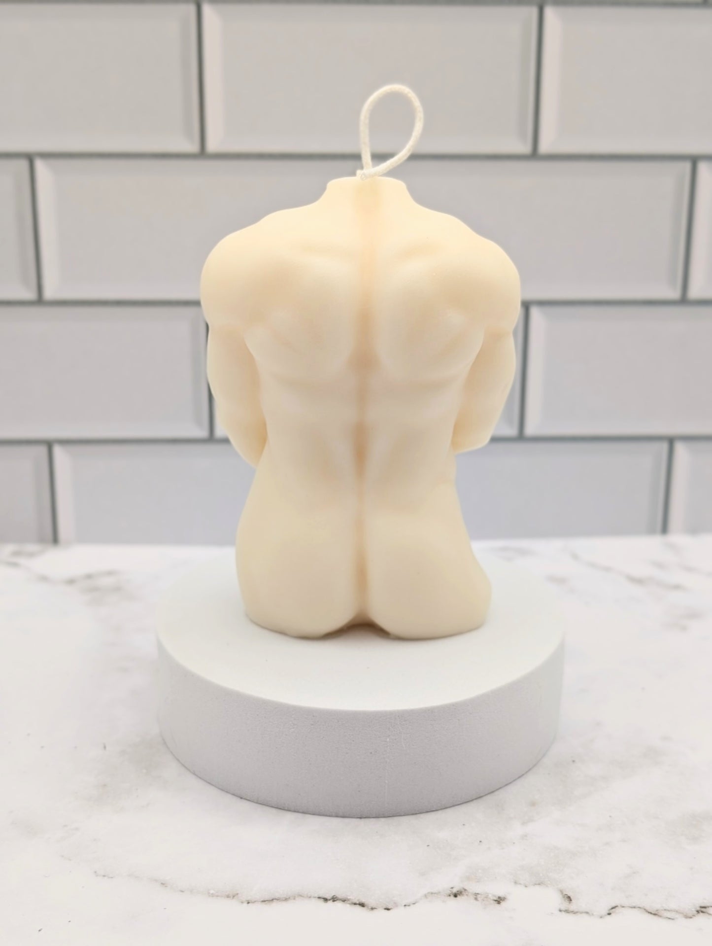 Bougie torse homme