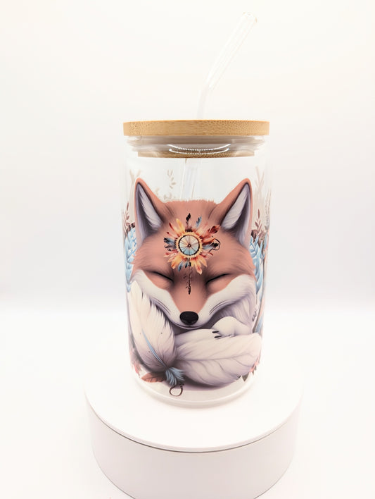 Verre 16 oz - Renard boho