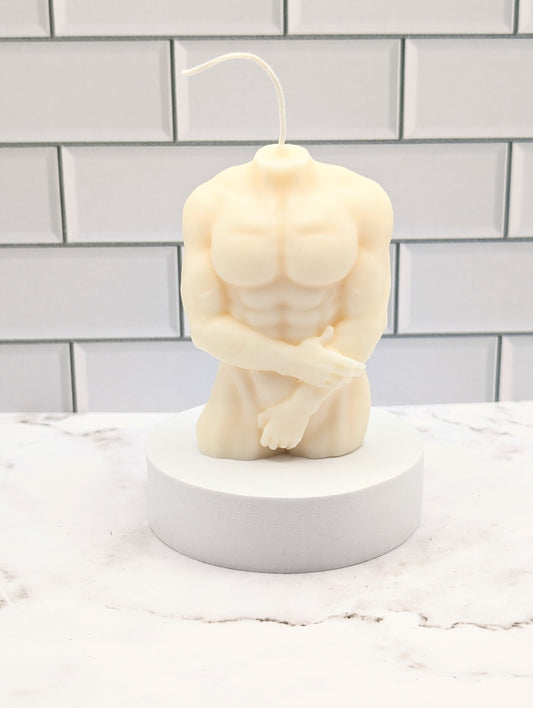 Bougie torse homme