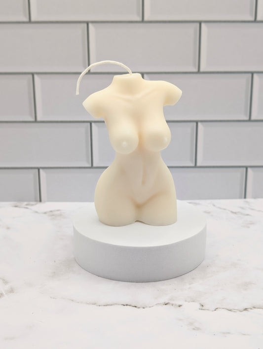 Bougie torse femme