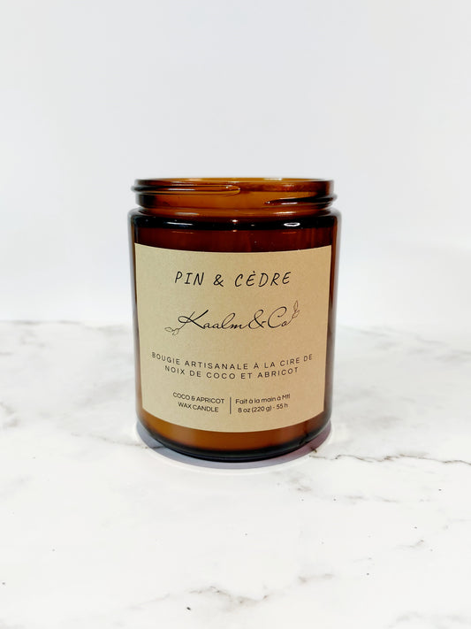 Bougie Pin et Cèdre