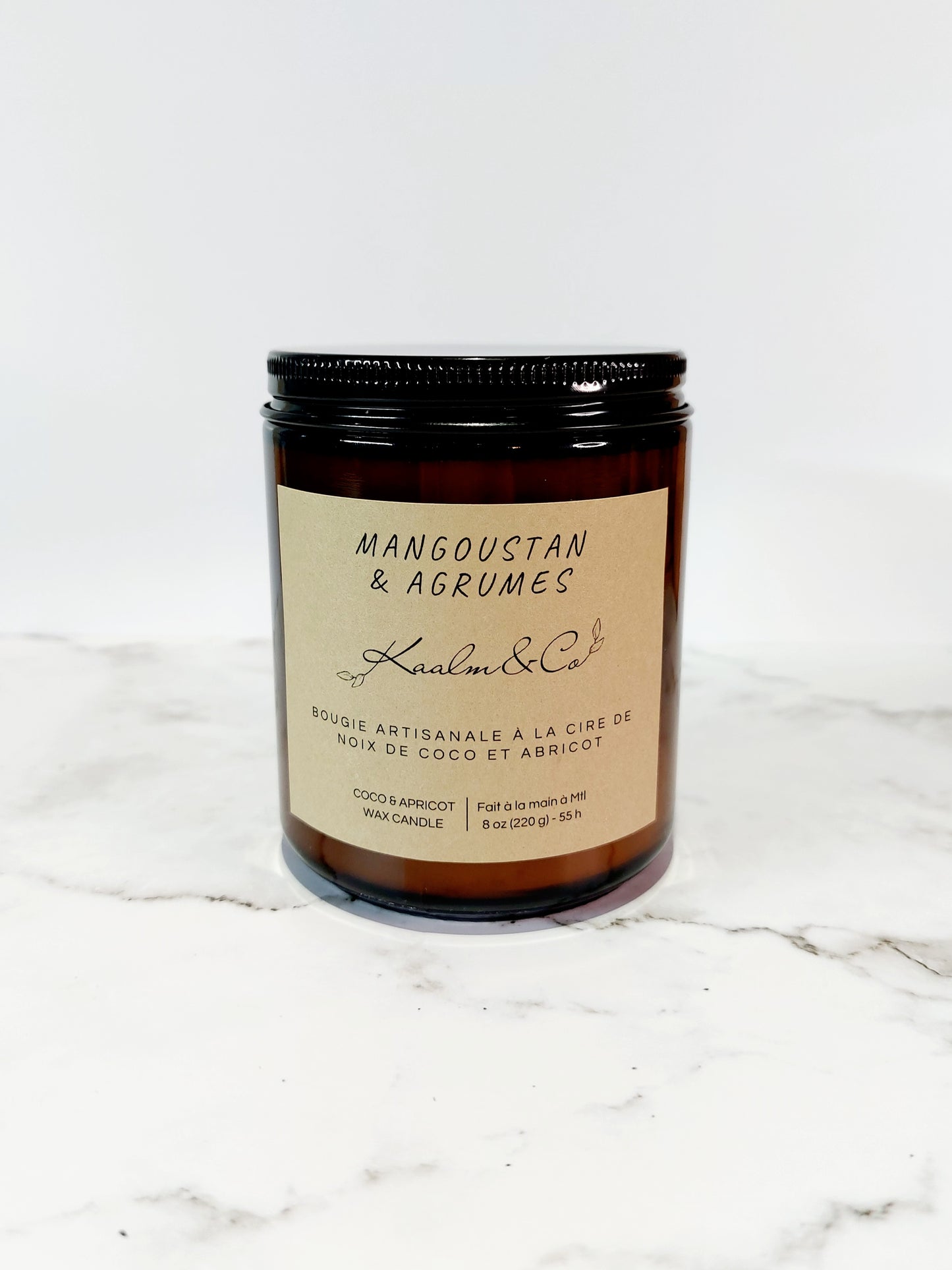 Bougie Mangoustan et Agrumes
